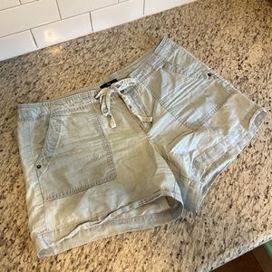 Gap soft denim drawstring shorts